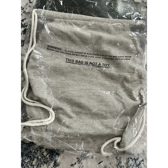 Property‎ Of UNC Chapel Hill Gray Hoodie Cinch Bag NWT - Picture 6 of 6